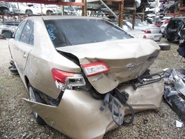 2012 TOYOTA CAMRY LE BEIGE 2.5L AT Z18007